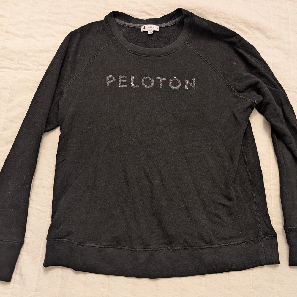 Peloton Black Lightweight Sweater